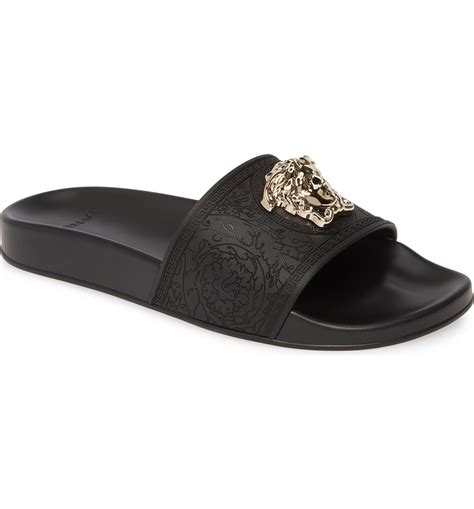 used versace womens slippers|versace black slippers.